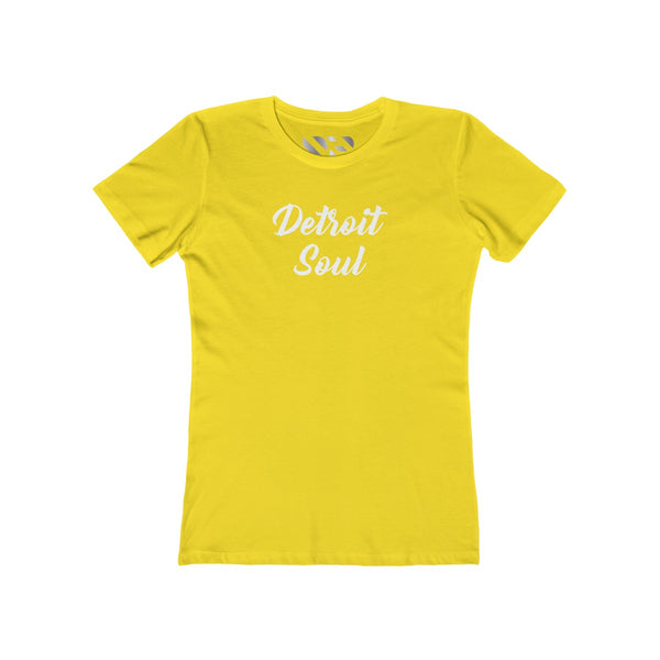 "Detroit Soul" Women's The Boyfriend Tee