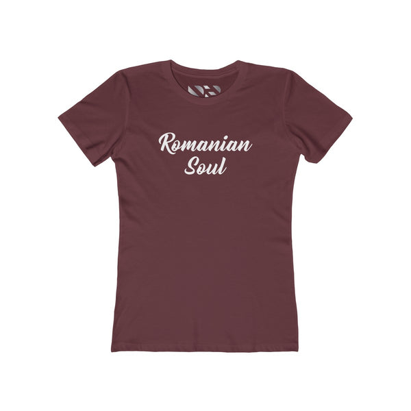 "Romanian Soul" Women's The Boyfriend Tee