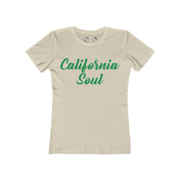 California Soul" Women's The Boyfriend Tee