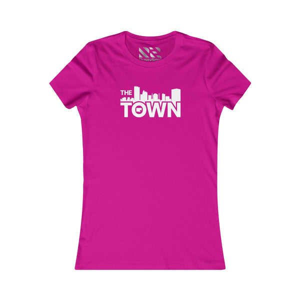 The Town "Skyline" (White) Women's Favorite Tee