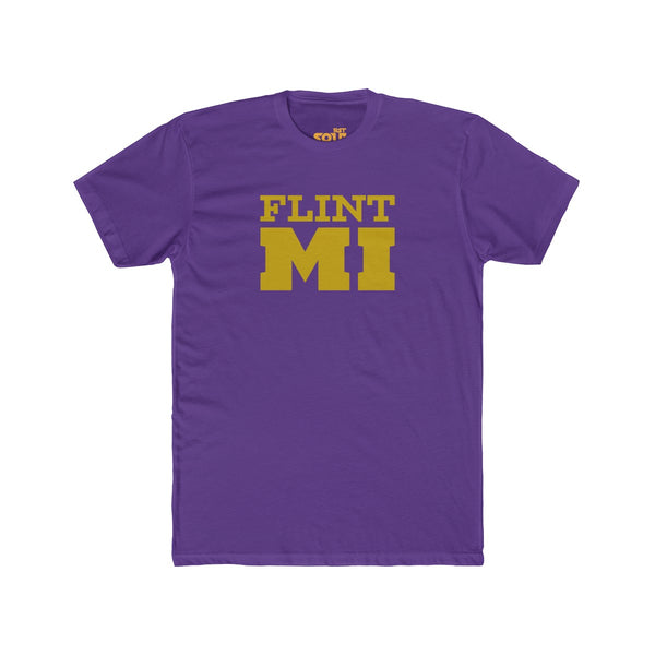 Flint MI Men's Cotton Crew Tee