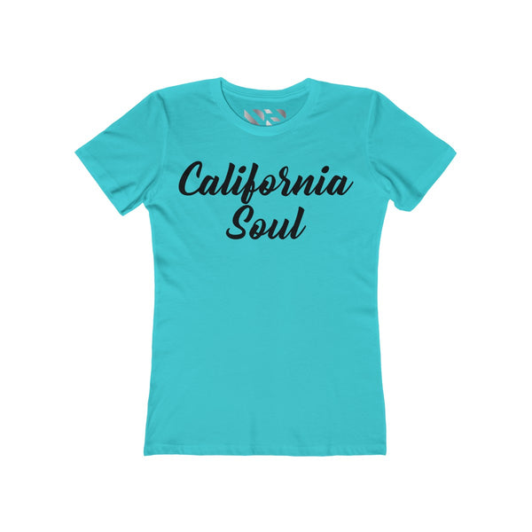 "California Soul" Women's The Boyfriend Tee