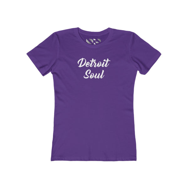 "Detroit Soul" Women's The Boyfriend Tee