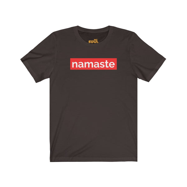 NAMASTE Unisex Jersey Short Sleeve Tee