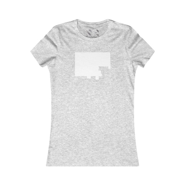 The Town "Silhouette" (White) Women's Favorite Tee