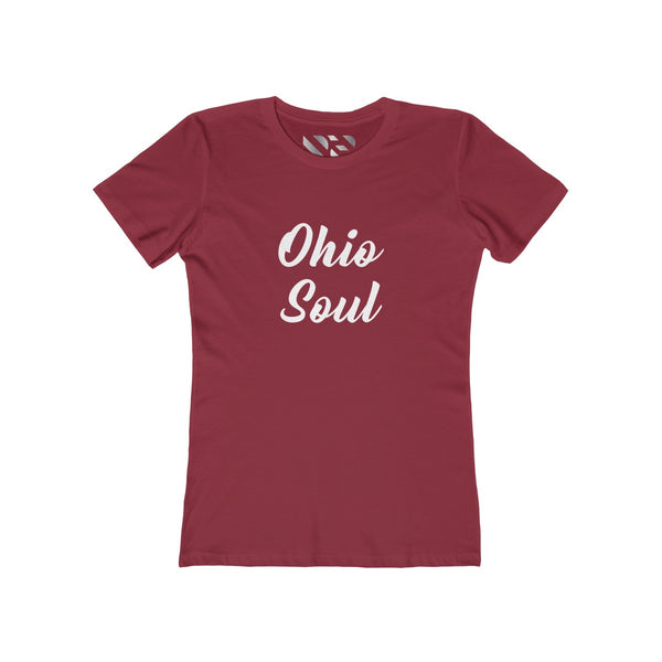 "Ohio Soul" Women's The Boyfriend Tee