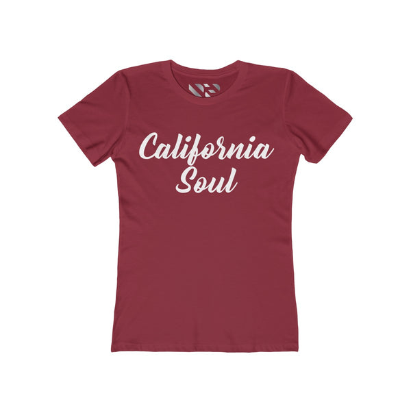 "California Soul" Women's The Boyfriend Tee