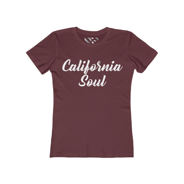 "California Soul" Women's The Boyfriend Tee