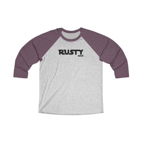 RustySoul Brand Unisex Tri-Blend 3/4 Raglan Tee