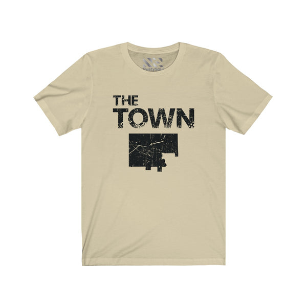 The Town 3 (Black) Unisex Jersey Short Sleeve Tee