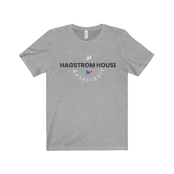 "Hagstrom House Basketball" Unisex Jersey Short Sleeve Tee