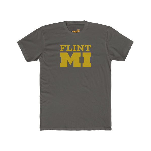 Flint MI Men's Cotton Crew Tee