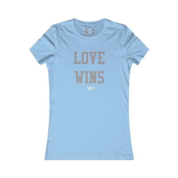 Love Wins (Gray) Women's Favorite Tee