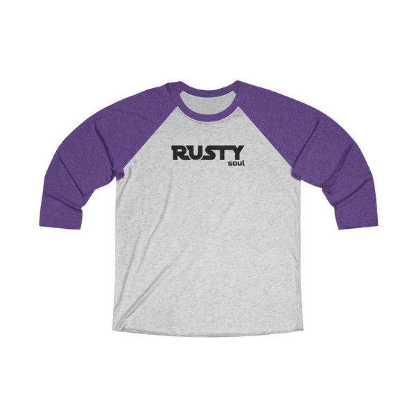 RustySoul Brand Unisex Tri-Blend 3/4 Raglan Tee