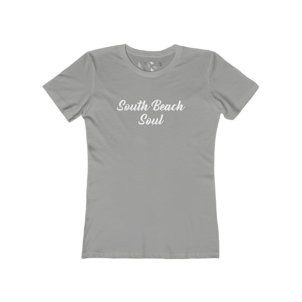 "South Beach Soul" Women's The Boyfriend Tee