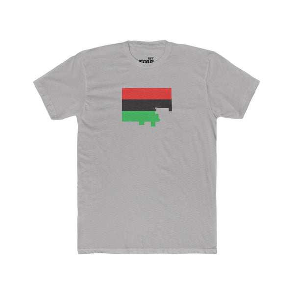 The Town "Africa"  Men's Cotton Crew Tee