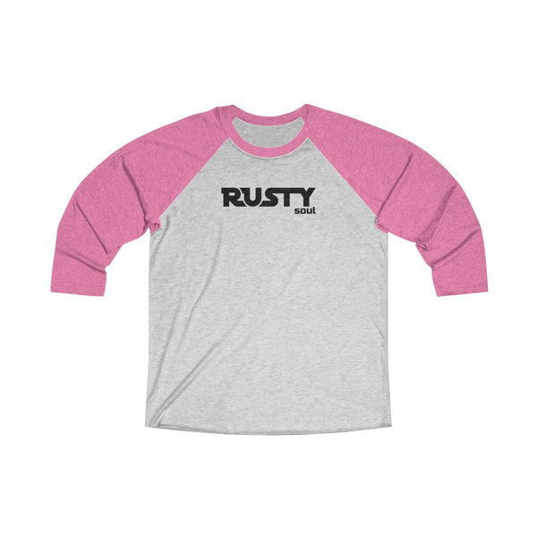 RustySoul Brand Unisex Tri-Blend 3/4 Raglan Tee