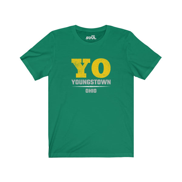 "YO" Unisex Jersey Short Sleeve Tee