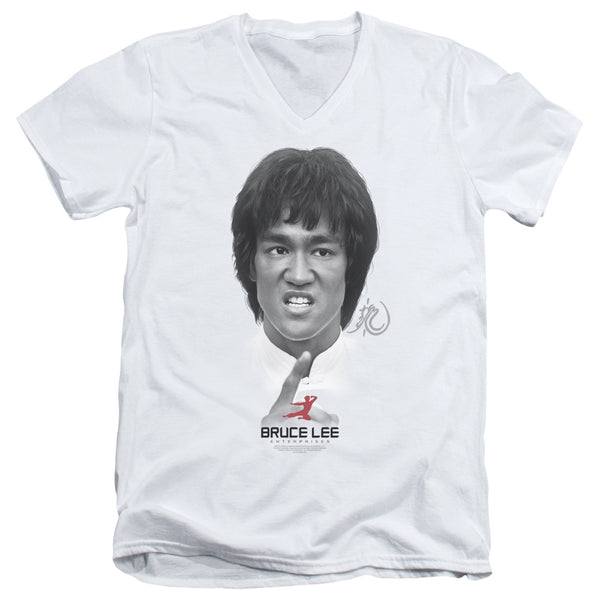 Bruce Lee - Self Help Short Sleeve Adult V Neck