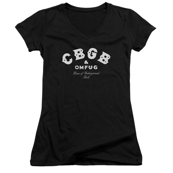 Cbgb - Classic Logo Junior V Neck