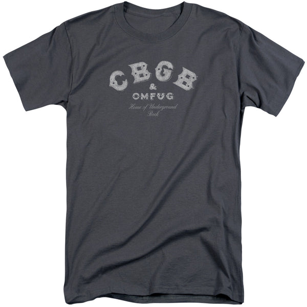 Cbgb - Tattered Logo Short Sleeve Adult Tall