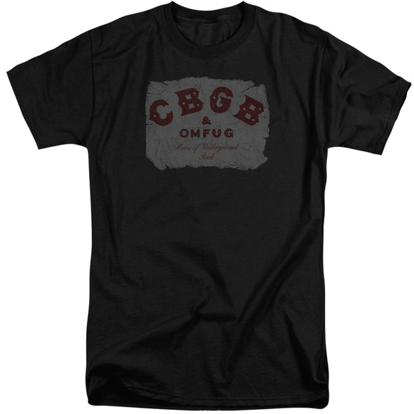 Cbgb - Crumbled Logo Short Sleeve Adult Tall