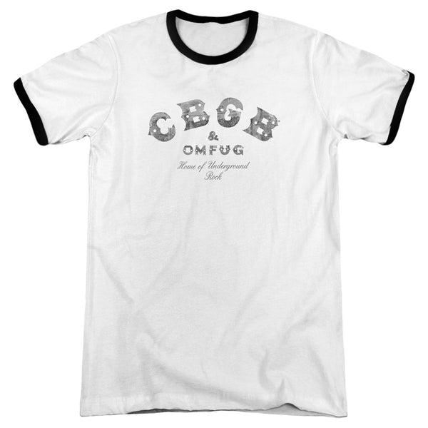 Cbgb - Club Logo Adult Ringer