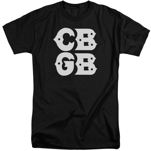 Cbgb - Stacked Logo Short Sleeve Adult Tall