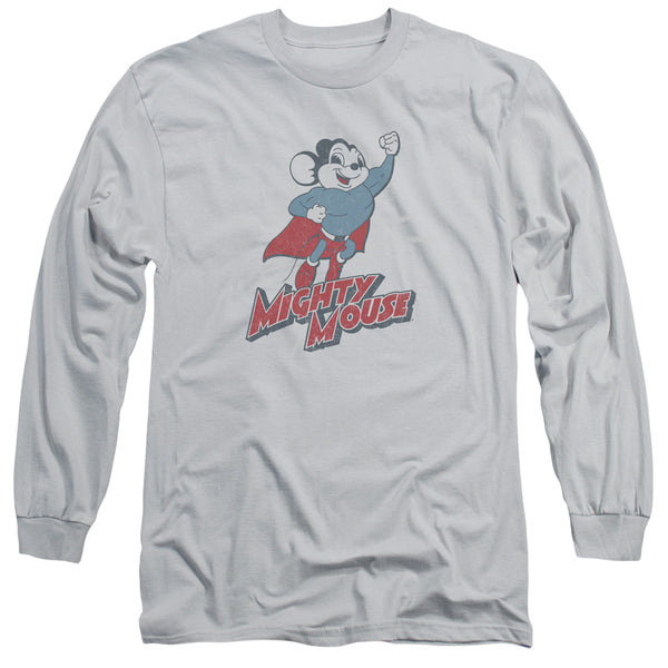 Mighty Mouse - Mighty Blast Off Long Sleeve Adult 18/1