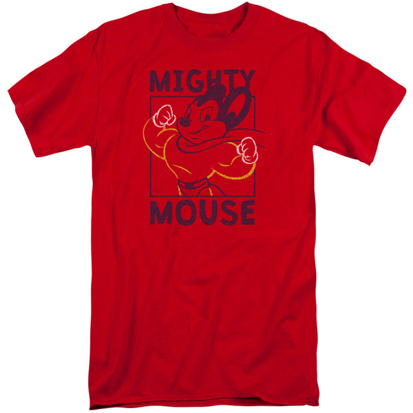 Mighy Mouse - Break The Box Short Sleeve Adult Tall