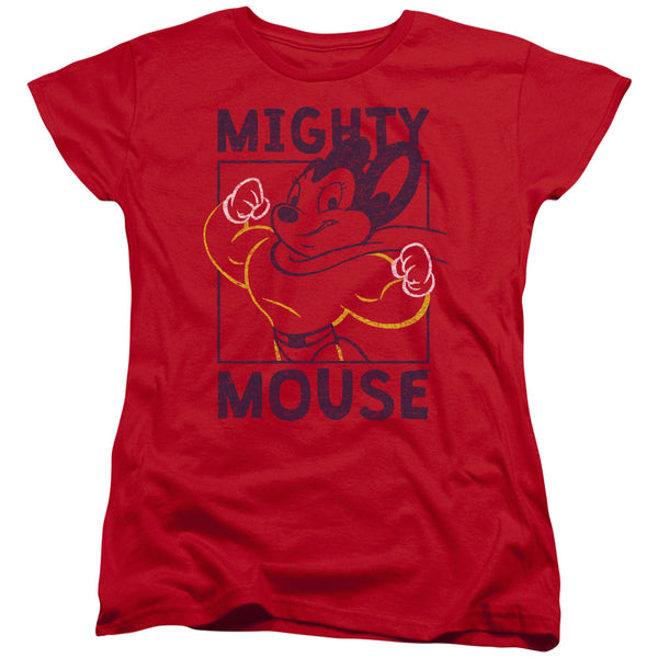 Mighy Mouse - Break The Box Short Sleeve Women's Tee
