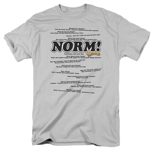 Cheers - Normisms Short Sleeve Adult 18/1