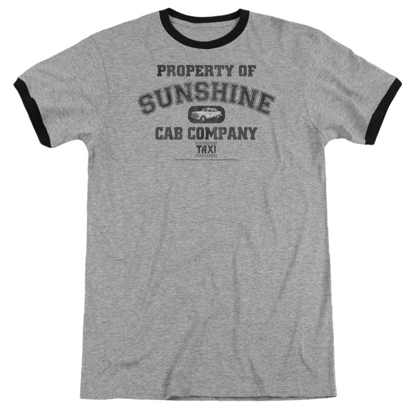 Taxi - Property Of Sunshine Cab Adult Ringer