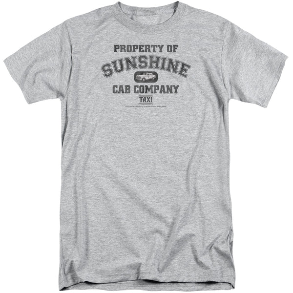 Taxi - Property Of Sunshine Cab Short Sleeve Adult Tall