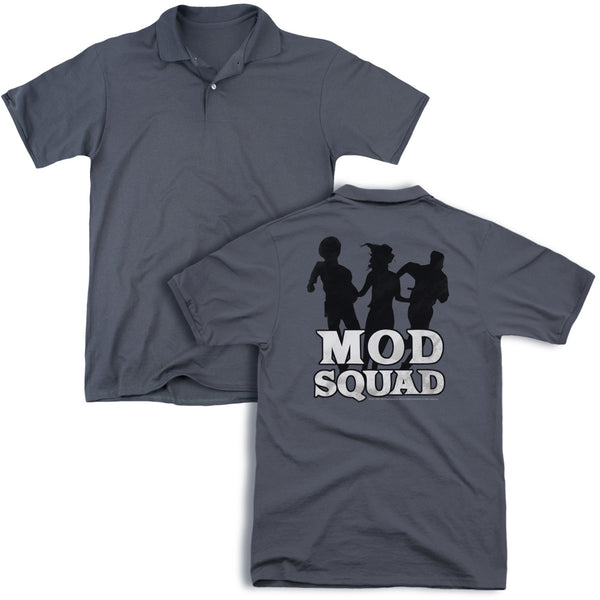 Mod Squad - Mod Squad Run Simple (Back Print) Mens Regular Fit Polo