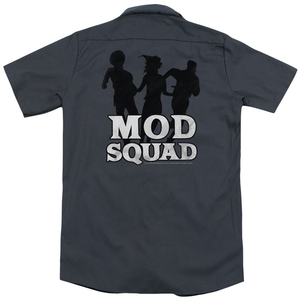 Mod Squad - Mod Squad Run Simple (Back Print) Adult Work Shirt