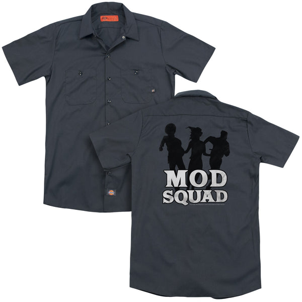 Mod Squad - Mod Squad Run Simple (Back Print) Adult Work Shirt