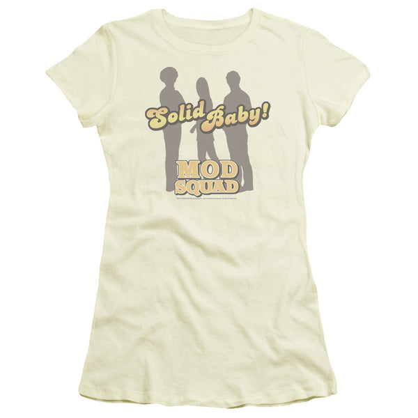 Mod Squad - Solid Mod Short Sleeve Junior Sheer