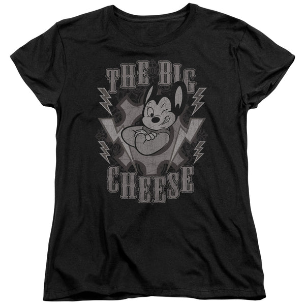 Mighty Mouse - The Big Cheese Short Sleeve Women's Tee