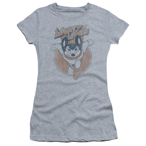 Mighty Mouse - Flying With Purpose Short Sleeve Junior Sheer