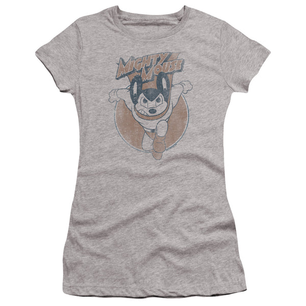 Mighty Mouse - Flying With Purpose Premium Bella Junior Sheer Jersey
