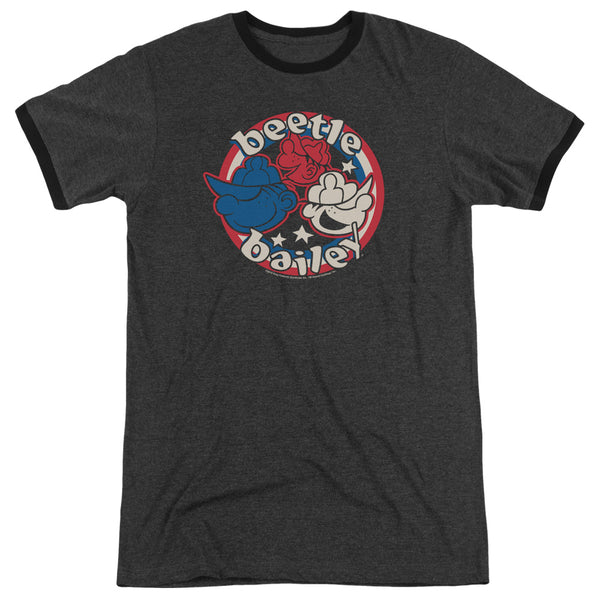 Beetle Bailey - Red White And Bailey Adult Heather