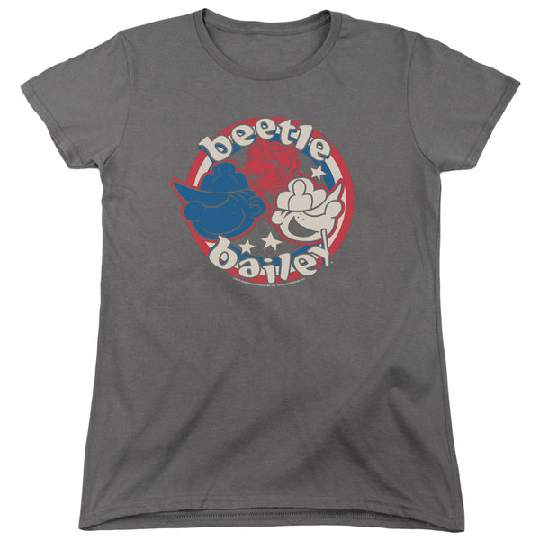 Beetle Bailey - Red White And Bailey Short Sleeve Women's Tee