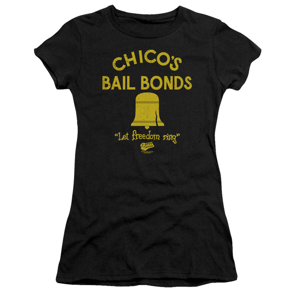 Bad News Bears - Chico's Bail Bonds Short Sleeve Junior Sheer