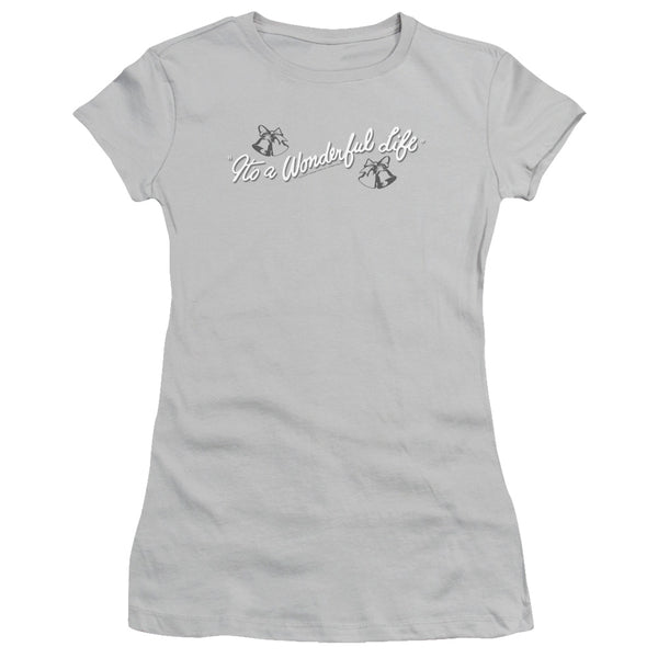 It's A Wonderful Life - Logo Short Sleeve Junior Sheer