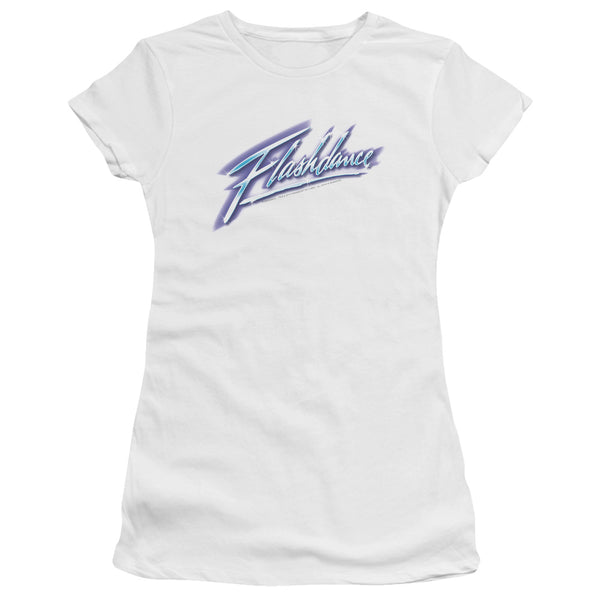 Flashdance - Logo Short Sleeve Junior Sheer