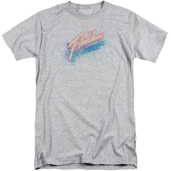 Flashdance - Spray Logo Short Sleeve Adult Tall