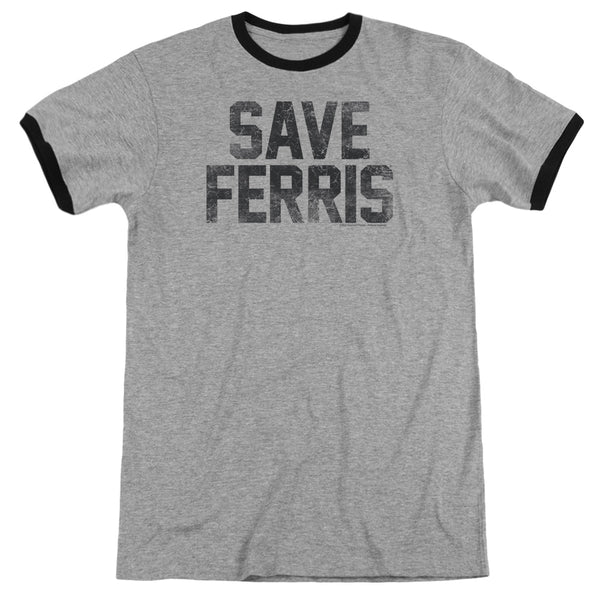 Ferris Bueller - Save Ferris Adult Ringer