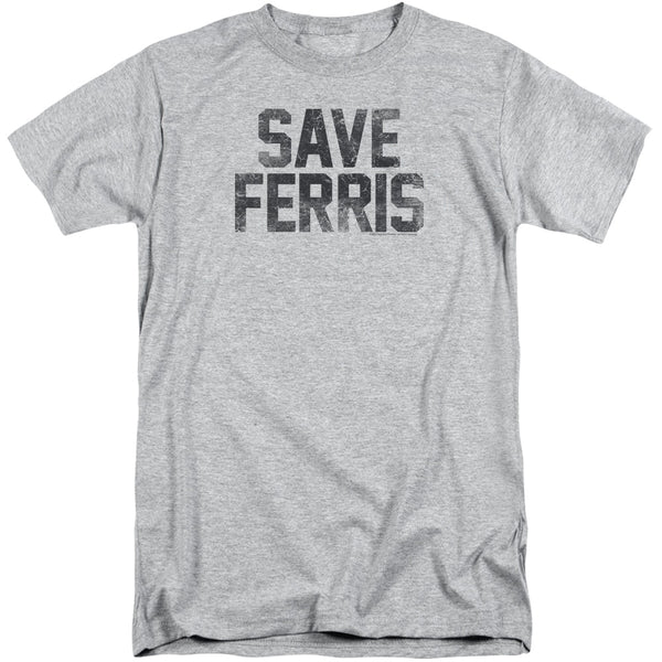 Ferris Bueller - Save Ferris Short Sleeve Adult Tall