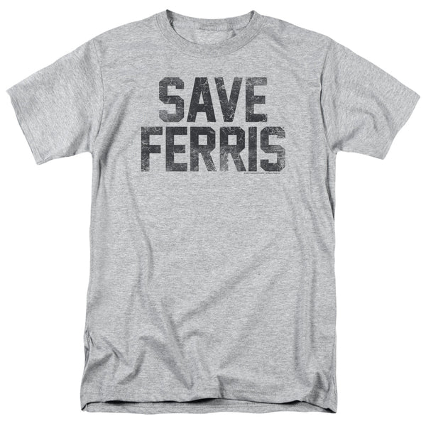 Ferris Bueller - Save Ferris Short Sleeve Adult 18/1